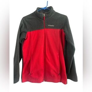 Columbia Kids Two-Tone Red and Gray Jacket